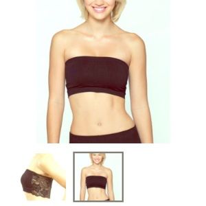 Gray Lace Bandeau 0/S Phat Buddha